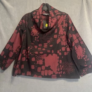 Neu mit Etikett Bryn Walker Etta Bio-Baumwoll-Popeline Wasserfallausschnitt Tunika Top Größe XXS Artsy - Bild 1 von 9