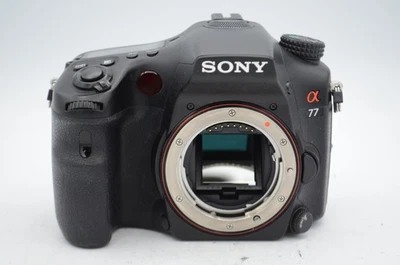 Sony Alpha SLT-a77 DSLR Camera Body, Black {24.3MP} (Parts/Repair) - Image 1 of 4