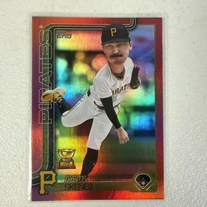 2025 🔥Topps Celebration SSP Big Head 🔥Paul Skenes 🔥🚨Red 3/5🚨 - Bild 1 von 16