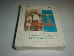 Country Joe & Fish TOGETHER Vanguard 8 Track Tape SEALED 1968 Pop Psych Blues - Picture 1 of 6