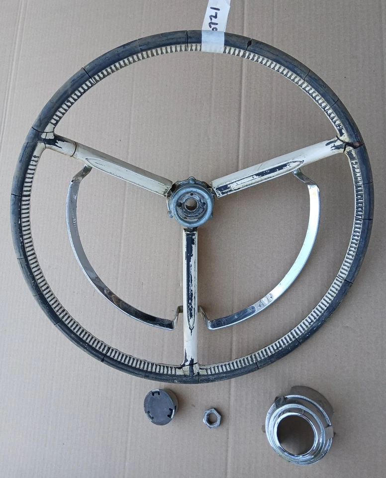 1958 Mercury Steering Wheel Montclair Monterey Park Lane Colony Park Foto 1 de 2