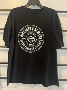 NWOT Men's 2X, Black, Harley Davidson, T shirt 2024 Street Glide, Road Glide,B20 - Picture 1 of 5