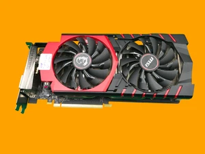 MSI NVIDIA GeForce GTX 970 GAMING 4G Grafikkarte 4GB GDDR5, DEFEKT, OHNE VIDEO - Bild 1 von 6