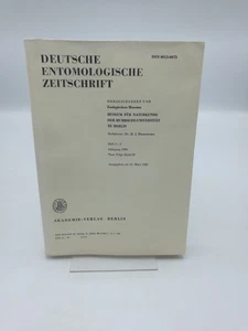 Zoologisches Museum Berlin (Hrgs.) Deutsche Entomologische Zeitschrift. Neue .. - Bild 1 von 3