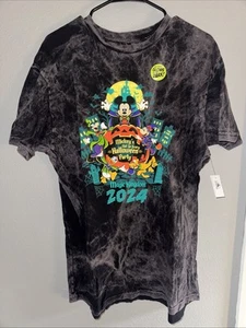 Camiseta Negra Oficial Disney Mickey's Not So Scary Fiesta Halloween - Talla Grande - Imagen 1 de 4