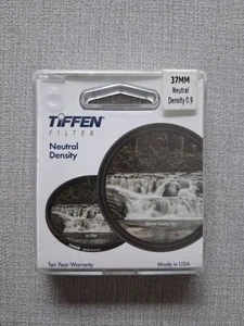 Tiffen 37mm Neutral Density 0.9 Filter 37ND9 New Sealed - Picture 1 of 3