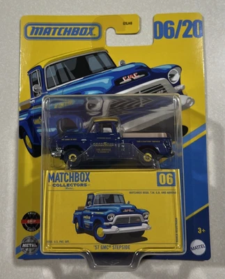 NUEVO 2025 Matchbox Collectors #06 el '57 GMC Stepside Goodyear leer Foto 1 de 2