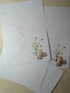 Forget me not Fairy Letter Writing Paper Set with matching envelopes 20+10 - Picture 1 of 1