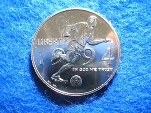 1994 Soccer Commemorative Half Dollar - Choice Bright Uncirculated - Picture 1 of 2