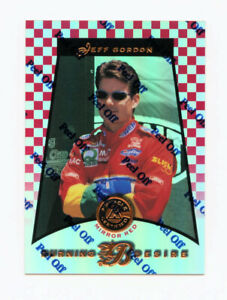 Jeff Gordon 1997 Pinnacle Certified Mirror Red Parallel Insert Card 1:99 PK #89