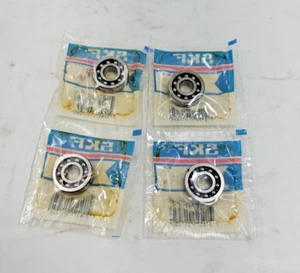 (QTY.4) SKF 108 TN9 Self-aligning ball bearing 8x22x7mm SKF 108TN9 LOT OF 4 - Picture 1 of 2