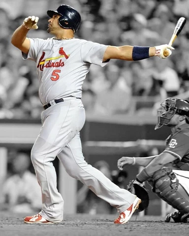 St. Louis Cardinals ALBERT PUJOLS Glossy 8x10 Photo Spotlight Print Poster Cover