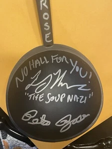Soup Nazi/Pete Rose Soup Ladle “No Hall For You” JSA Certified - Picture 1 of 3