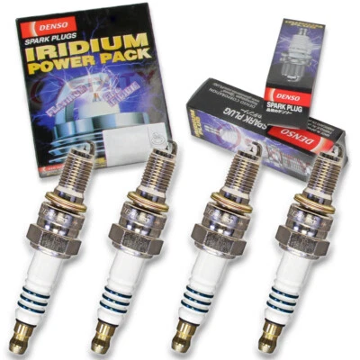 Vela de ignição Denso Iridium 4 peças para Honda CBR600RR 2003-2006 kit de ajuste fn - Imagem 1 de 4