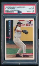 1997 Grandstand Duluth Dukes Ila Borders PSA 8 highest pop 3 *read