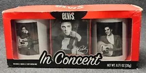Mug Set Elvis Presley with 2 Mugs Year 2016, In Concert, Hot Cocoa - Picture 1 of 5