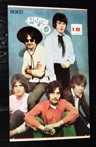 Status Quo VINTAGE THAILAND ONLY 1 COLOR PAGE MEGA RARE!!! - Picture 1 of 2
