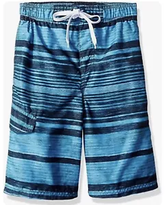 Kanu Surf Boys' Line Up Quick Dry UPF 50+ Beach Swim Trunk, Size 4T - Picture 1 of 2