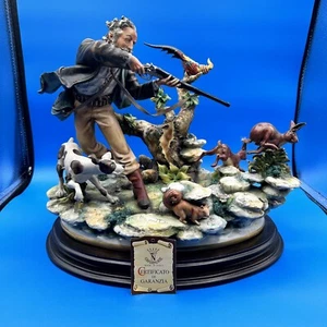 Figura Capodimonte Laurenz Colección El Cazador Enzo Hecha en Italia EXQUISITA - Imagen 1 de 24