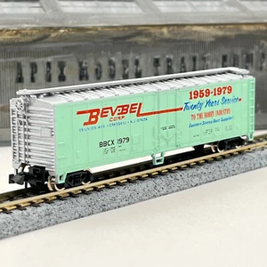 Bev-Bel Atlas 20 Year Anniversary 50 ft Plug Door Boxcar BBCX 1979 N Scale - Picture 1 of 9