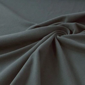 grauer Polar Fleece Stoff 3mm dick kuschelig weicher Schal Pullover Mütze Decke - Bild 1 von 4