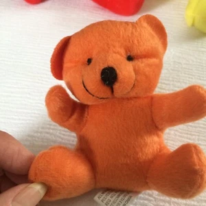 Pumpkin Stuffed Bear Plush 4" Toy Gift for Holydays - Picture 1 of 4