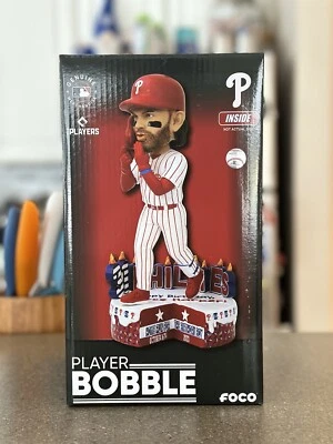 Bryce Harper Philadelphia Phillies Happy Birthday Home Run Bobblehead FOCO NEW - Image 1 of 4
