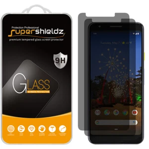 2x Supershieldz (Privacy) Vetro Temperato Protezione Schermo per Google Pixel 3a - Foto 1 di 5