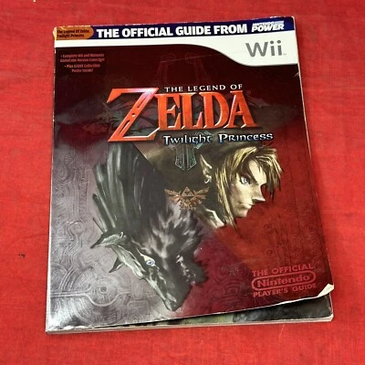 Nintendo Power Legend of Zelda Twilight Princess Wii Game Guide w/ Poster NO MAP - Image 1 of 4