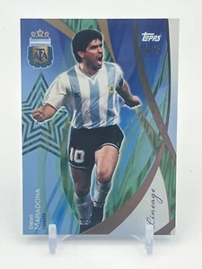 Topps 2024 ARGENTINA LINEAGE Football Legend DIEGO MARADONA /75 - Picture 1 of 2