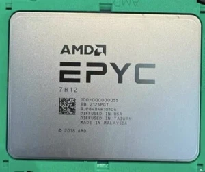 AMD EPYC 7H12 2.60GHz 64 core 256MB 280W SP3 CPU processor  Unlocked - Afbeelding 1 van 1