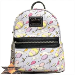 NUEVO CON ETIQUETAS - Loungefly Dr Seuss ¡Oh The Places You'll Go! Mini mochila Balloons - Imagen 1 de 4