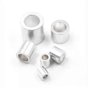 M1-M8 Aluminium Crimps Ferrules Crimping Sleeve,For Steel Wire Rope Cable - Picture 1 of 4