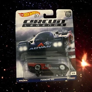 2018 Hot Wheels Premium Car Culture Circuit Legends Porsche 962 #3/5 Real Riders - Imagen 1 de 2
