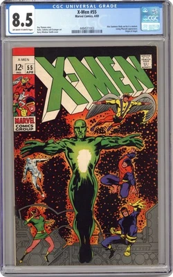 Uncanny X-Men #55 CGC 8,5 1969 4484511003 Foto 1 de 2