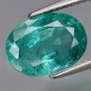 3.17Ct.OUTSTANDING! Real Natural Green Columbian Emerald Precious! - Picture 1 of 4
