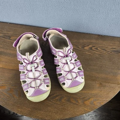 Khombu Girl's/Women's Active Quick Dry Adjustable Sandals Purple Size 4 - Image 1 of 4