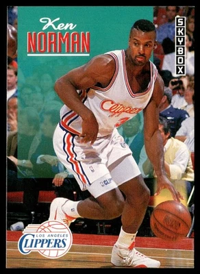1992-93 SkyBox Ken Norman Los Angeles Clippers #108 - Image 1 of 2