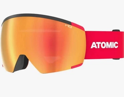 Atomic Skibrille REDSTER  WC HD Red mit 3 Wechselgläsern NEU Original Verpackt - Bild 1 von 4