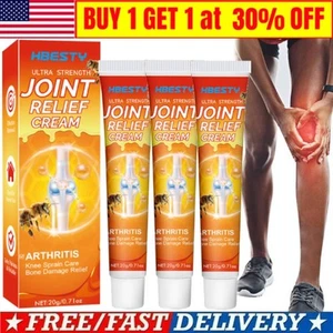 Crema Alivio Articular Rodilla Tratamiento Artritis Ungüento Crema Masaje Calmante 20G - Imagen 1 de 8