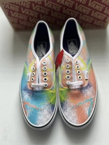 Vans Women's Authentic Retro Mart Multicolor Skate Shoes - Size 9 NEW - Picture 1 of 5