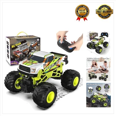 Coche con control remoto, juguetes Monster Truck 20 km/h para edades de 5-7, escala 1:16 todo el... Foto 1 de 4