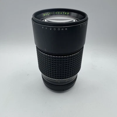 Zoom multicapa SOLIGOR 80-200 mm F4,5 + lente automática macro C/D montura Nikon F Foto 1 de 4