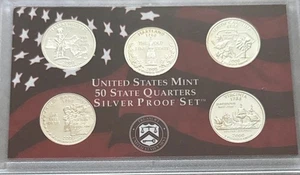 2000 Silver Proof Set U.S. Mint No Box - Picture 1 of 1