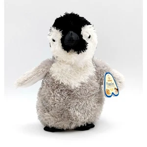 Aurora Plush Flopsie Baby Emperor Penguin 8" Stuffed Animal NEW - Imagen 1 de 6