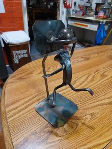 Basketballspieler - Dynamische Eisenbahn Stachel Skulptur Roland Metallkunst SCHNELLER VERSAND! - Bild 1 von 10