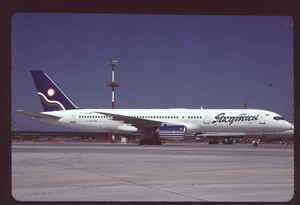 Orig 35mm airline slide Yakutia Airlines 757-27B VP-BFI - Imagen 1 de 1