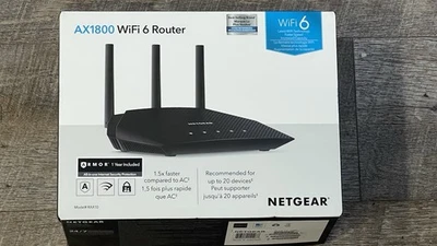 NETGEAR Nighthawk RAX10 Dual-Band Wi-Fi 6 Router - Image 1 of 4