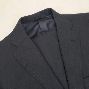 Innocenti Tailored for Tom James Blue Pinstripe 2 Piece Suit Set 42L Pants 34x31 - Picture 1 of 11