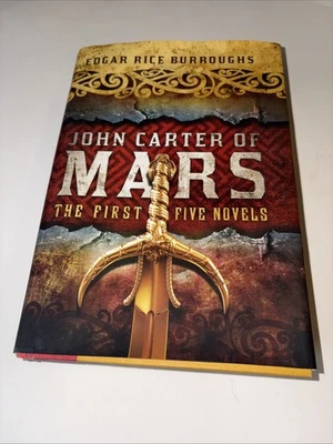 John Carter of Mars: The First Five Novels by Edgar Rice Burroughs (2013, HCDJ) Foto 1 de 4